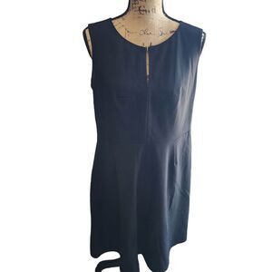 Calvin Klein Shift Dress Womens SZ 12 Office Corporate Basic Normcore Staple